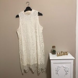 Fire Los Angeles White Lace dress